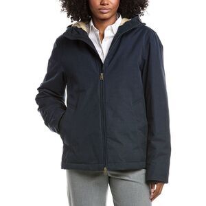Woolrich Womens Mountain Cloth Pacific Down Parka, Blue